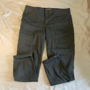 Cargo pants, gray-green color size 12